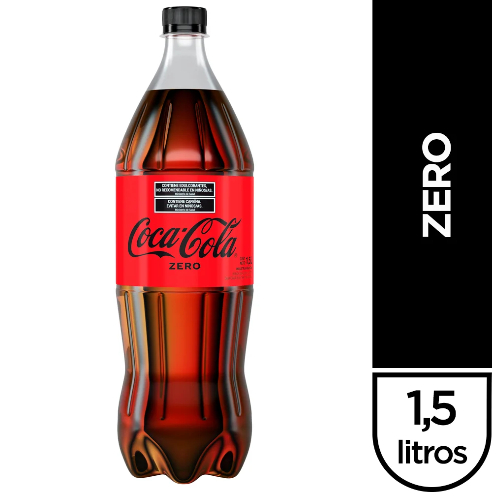 GASEOSA COCA COLA 1,5L SIN AZUCARES