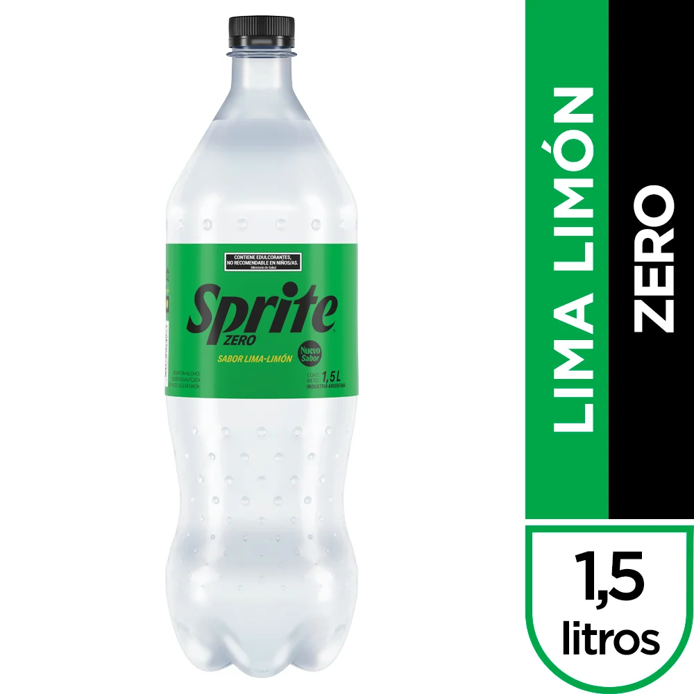GASEOSA SPRITE S/AZUCAR 1,5LT