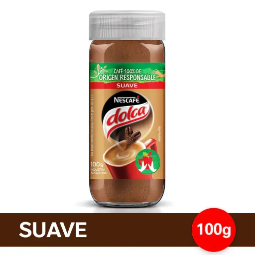 CAFE INSTANTANEO DOLCA SUAVE 100GR