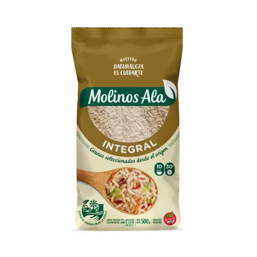ARROZ INTEGRAL MOLINOS ALA 500GRS