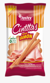 CINTITAS TOSTEX SABOR JAMON 125GR