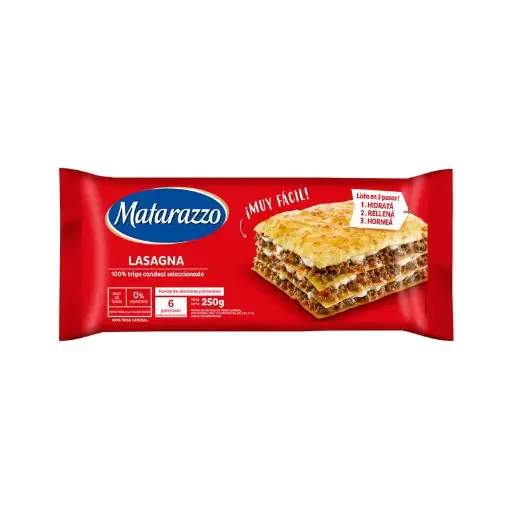 FIDEOS LASAGNA MATARAZZO 250GR