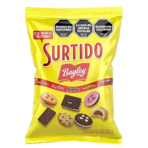 GALLETITAS SURTIDO BAGLEY 400GR