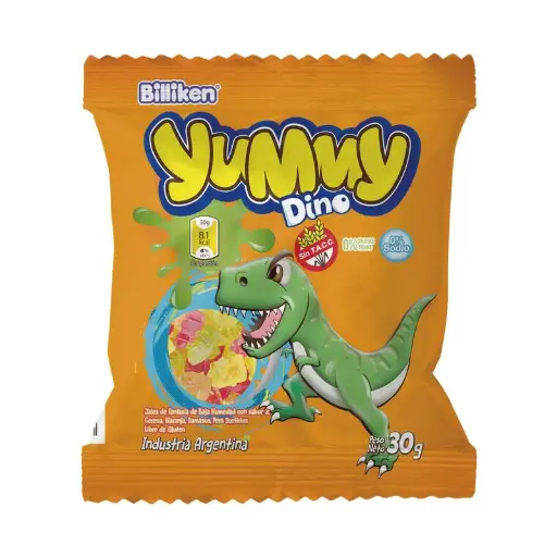 GOMITAS YUMMY DINOS 30GR