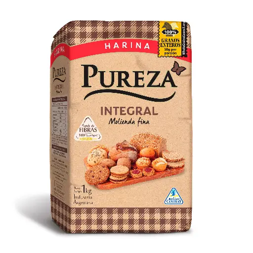 HARINA INTEGRAL PUREZA 1KG
