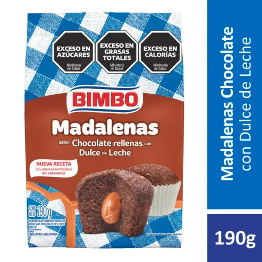 MAGDALENA CHOCOLATE BIMBO RELLENAS DDL 