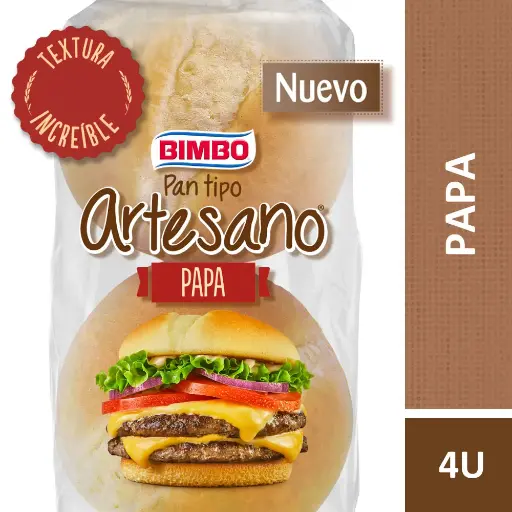 PAN DE HAMBURGUESA BRIOCHE BIMBO