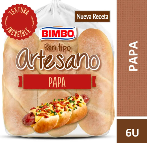 PAN DE PANCHO BIMBO DE PAPA