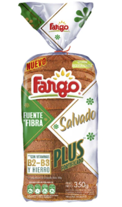 PAN SALVADO PLUS FARGO 350GR
