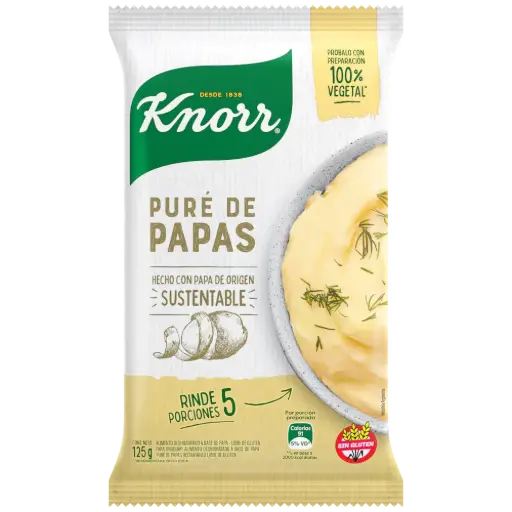PURE DE PAPAS LISTO KNORR 125GR