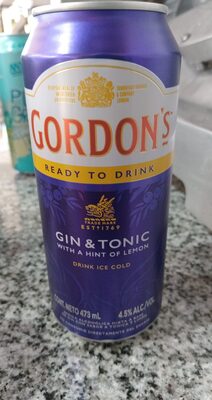 GORDON'S TONIC LATA 473CC