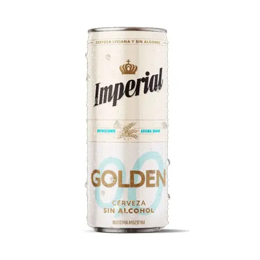 CERVEZA IMPERIAL GOLDEN CERO 355CC SIN ALCOHOL