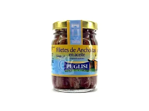 ANCHOAS PUGLISI FILET EN ACEITE 90GR