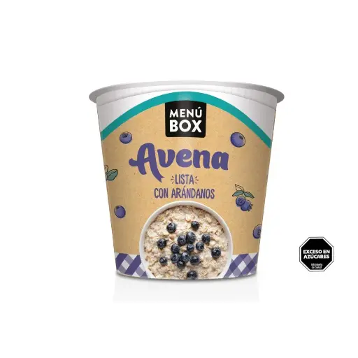 AVENA LISTA MENU BOX ARANDANOS 59GR