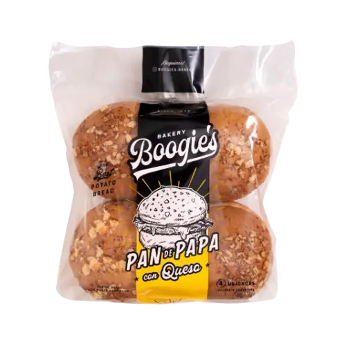PAN DE HAMBURGUESA BOOGIE POTATO QUESO
