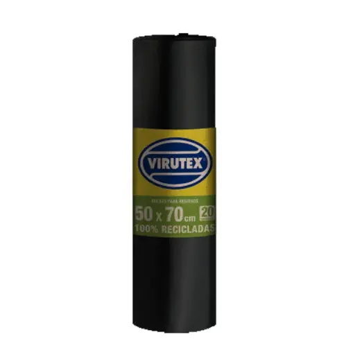 BOLSA DE RESIDUO VIRUTEX 50X70 ROLLO 20U