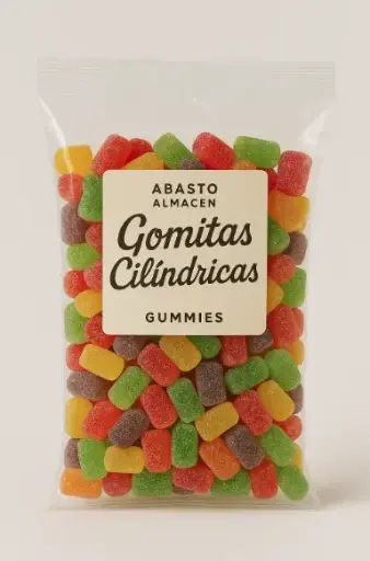 BOLSA GOMITAS COLORES