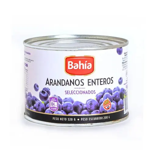 ARANDANOS BAHIA EN ALMIBAR 520GR