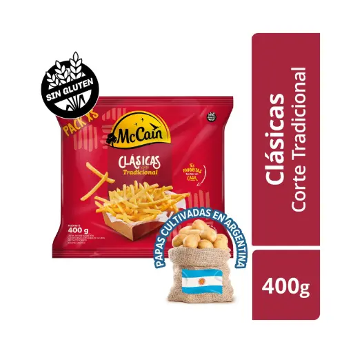PAPAS CONGELADAS MC CAIN 400GR TRADICIONAL