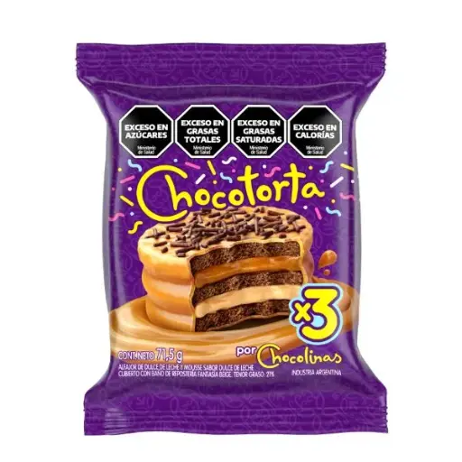 ALFAJOR BAGLEY CHOCOTORTA TRIPLE