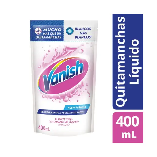QUITAMANCHAS VANISH CRYSTAL WHITE 400CC