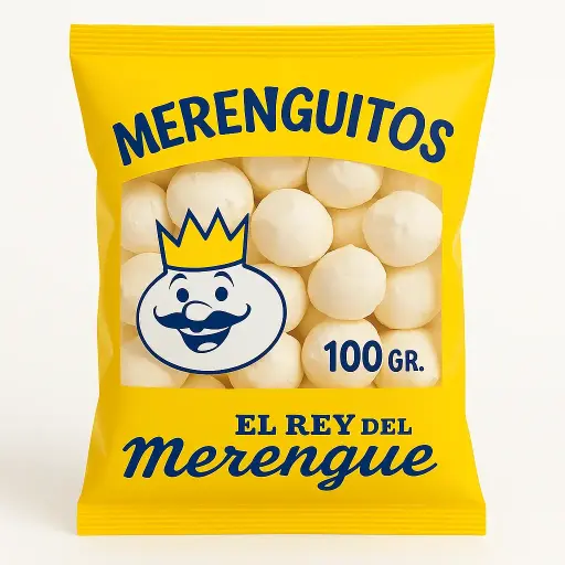 MERENGUE BLANCO EL REY 100GR