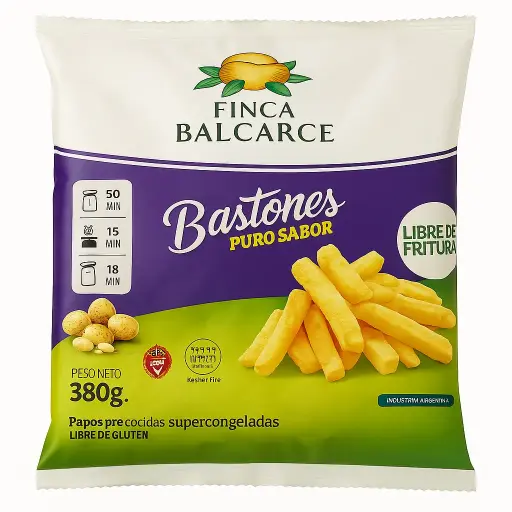 PAPAS CONGELADAS FINCA BALCARCE 380GR