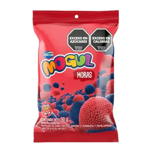 GOMITAS MOGUL MORAS 50GR