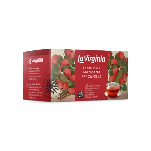 TE LA VIRGINIA MANZANA CON CANELA 20 SAQ
