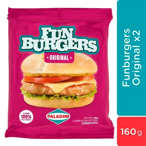 HAMBURGUESA DE CERDO PALADINI ORIGINAL