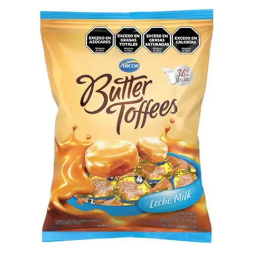 CARAMELOS BUTTER TOFFEES LECHE 80GR