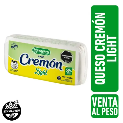 QUESO CREMON LA SERENISIMA LIGHT PAQUETE