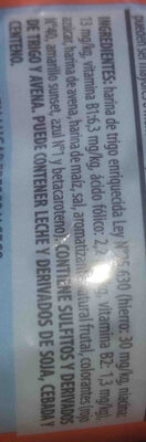 ARITOS FRUTALES GRANIX 130GR