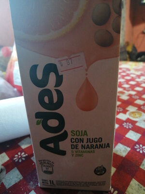 JUGO ADES NARANJA 1L