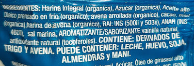 GALLETITAS CACHAFAZ ORGANICA CACAO Y MIEL