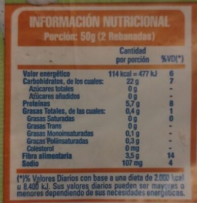 PAN LACTAL BIMBO INTEGRAL 0.0