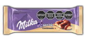CHOCOLATE MILKA LEGER COMBINADO 110GR