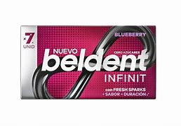 CHICLE BELDENT INFINIT BLUEBERRY X7