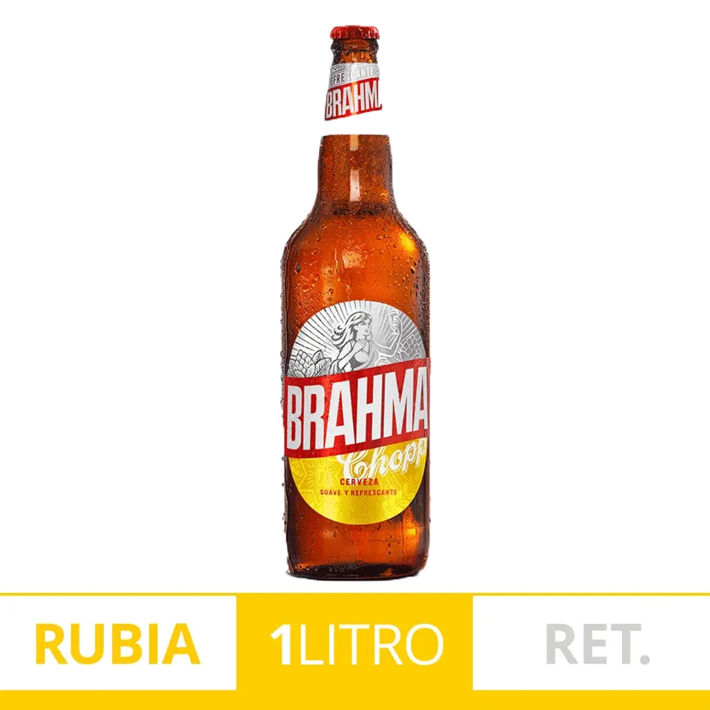 CERVEZA BRAHMA RETORNABLE 1L