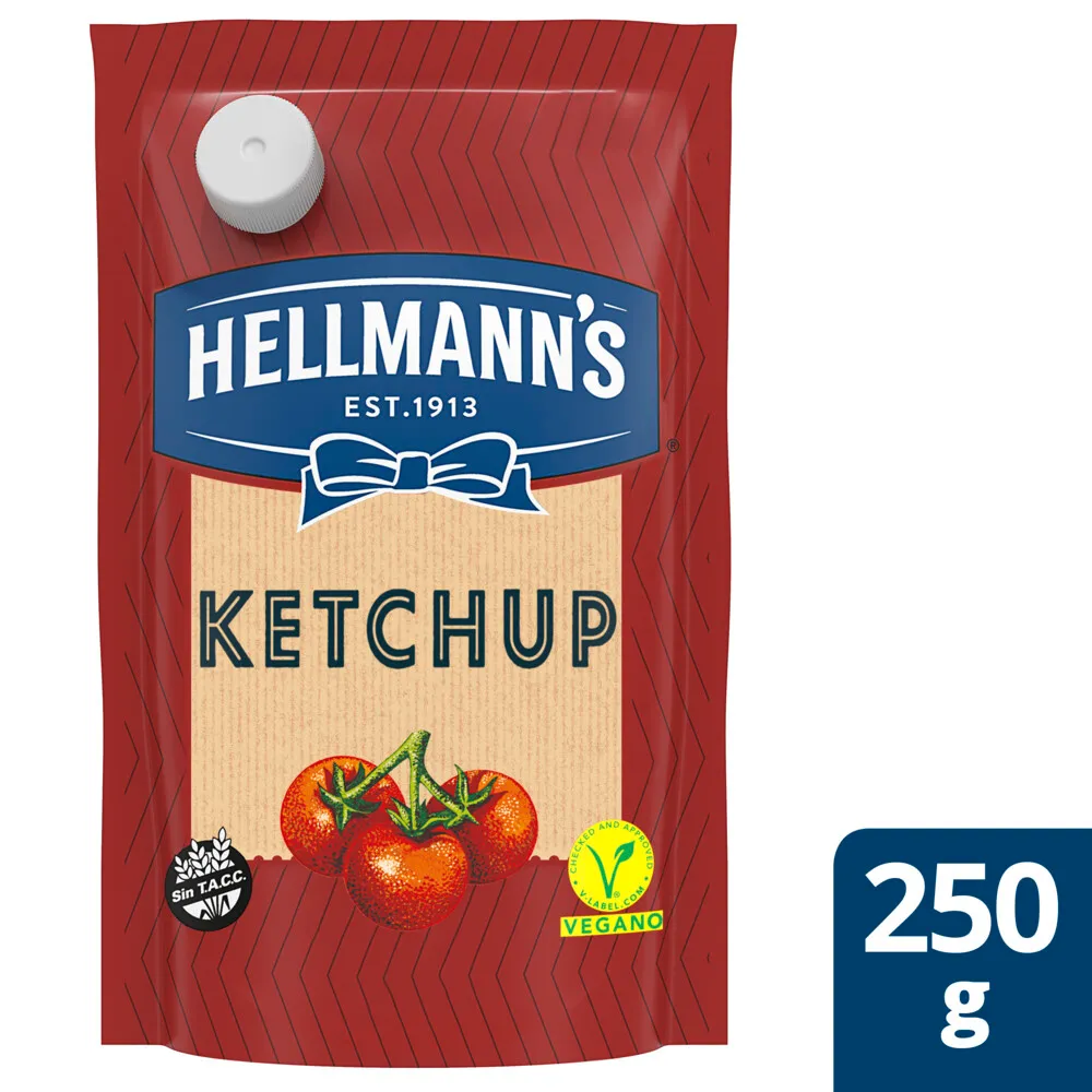 KETCHUP HELLMANNS VEGANO 250GR
