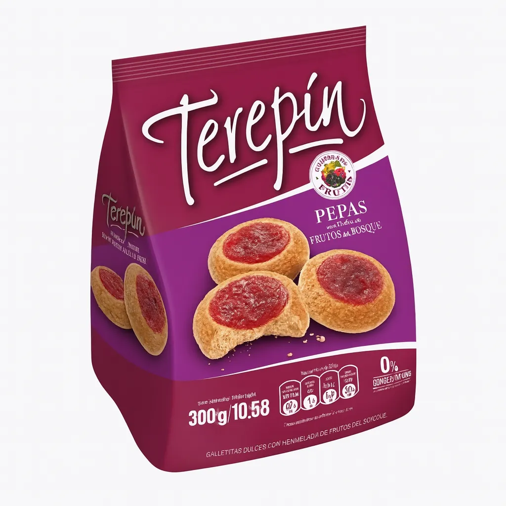 GALLETITAS PEPAS TEREPIN FRUTOS DEL BOSQUE 260GR