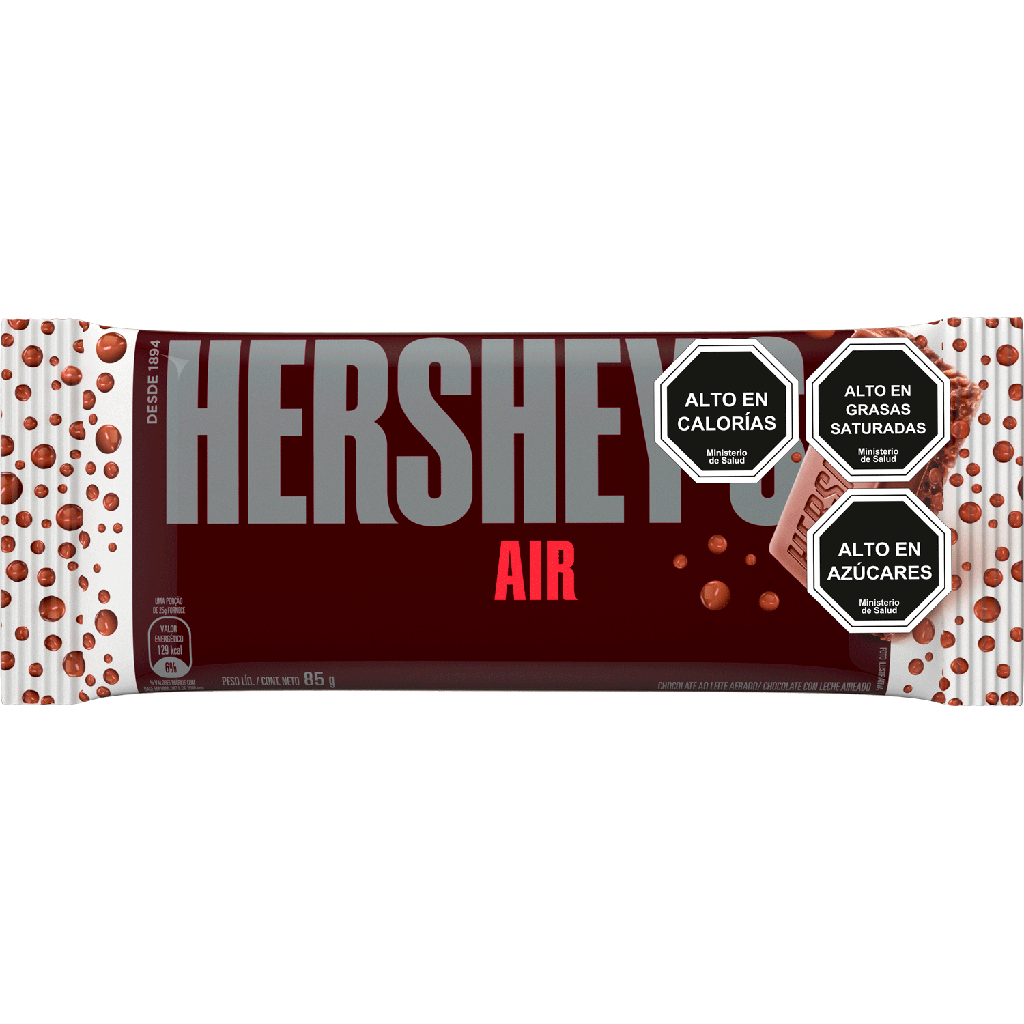 CHOCOLATE HERSHEYS AIREADO 85GR