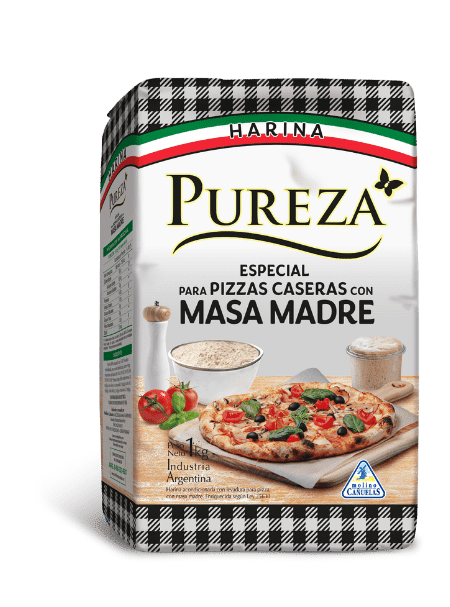 HARINA PUREZA P/PIZZA MASA MADRE 1KG