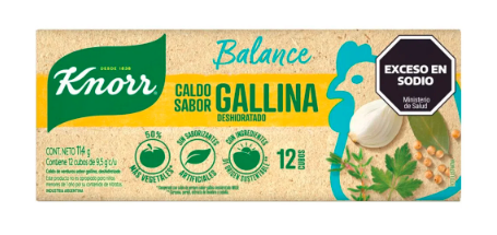 CALDO DE GALLINA KNORR BALANCE 12UN