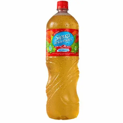 AGUA SABORIZADA SIERRA DE LOS PADRES MANZANA ROJA 1.5 C/GAS