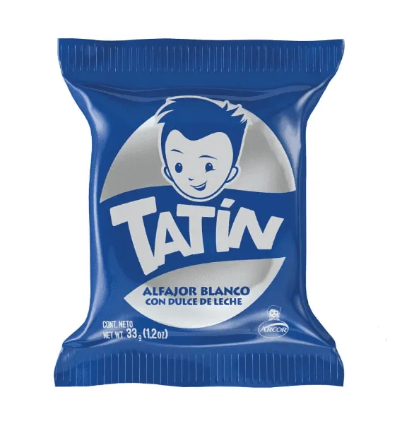 ALFAJOR TATIN TRIPLE BLANCO