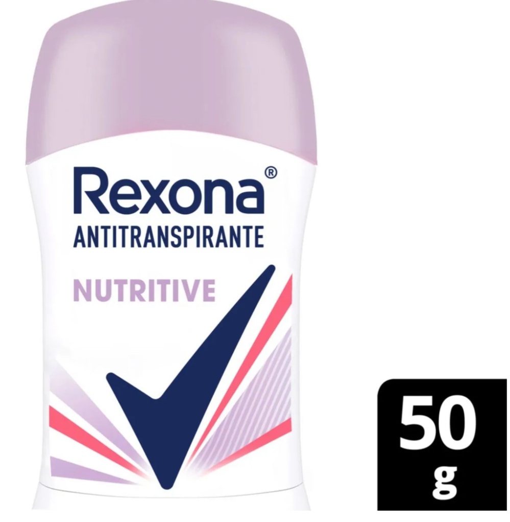 ANTITRANSPIRANTE REXONA NUTRITIVE BARRA 50GR
