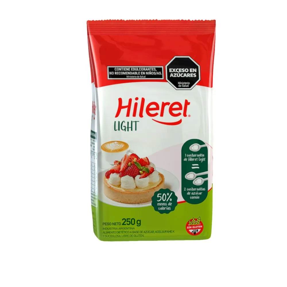 AZUCAR LIGHT HILERET 250GR