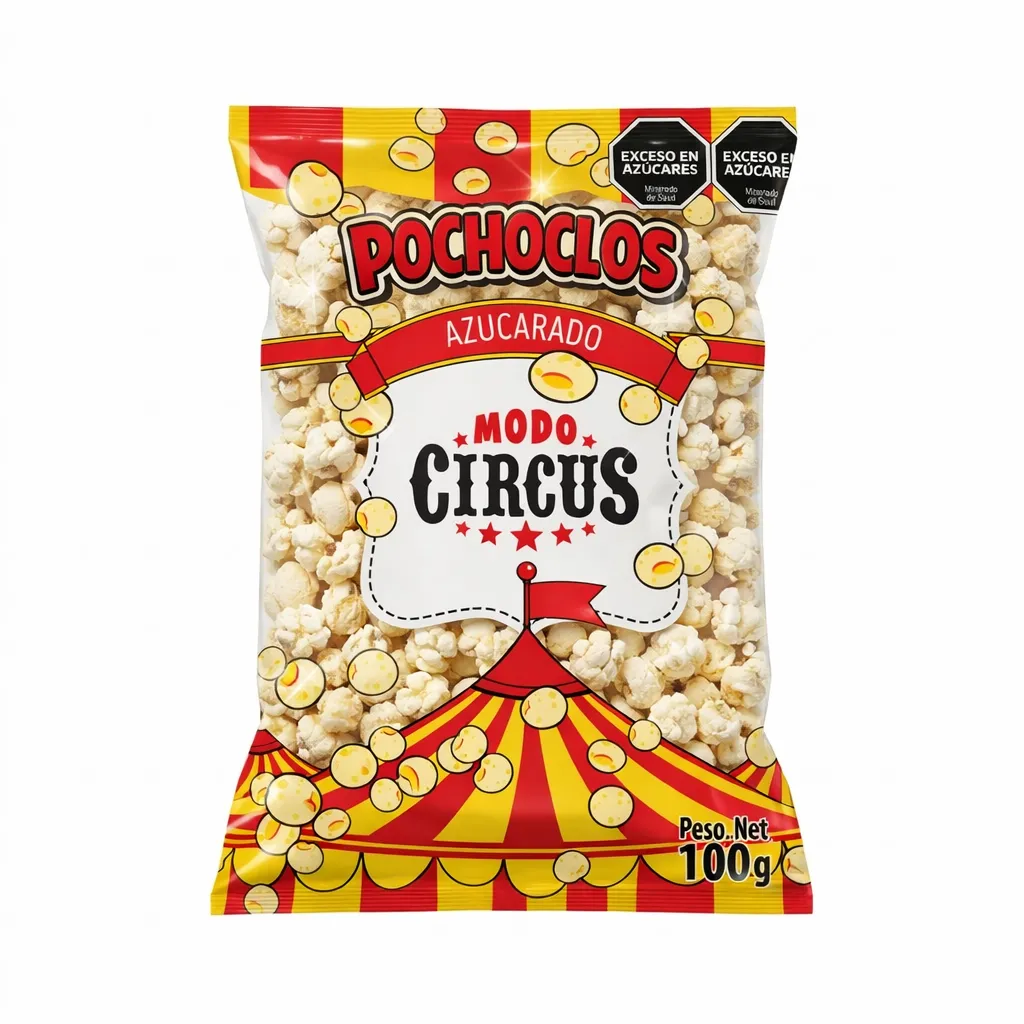 BOLSITA DE POCHOCLOS CIRCUS