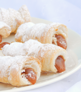 CAÑONCITOS RELLENOS DULCE DE LECHE LOS HERMANOS